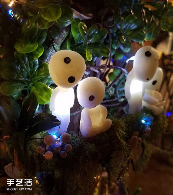 媽媽做的生日禮物！玻璃罩里的呆萌木靈花園 -  rpnrmr.com