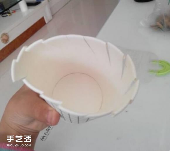 一次性紙杯DIY收納筒 簡易收納筒筆筒的做法 -  rpnrmr.com