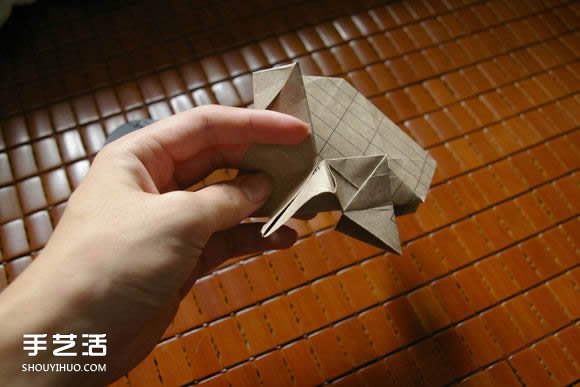 馬伯納犀牛折紙教程 馬伯納犀牛的折法圖解 -  rpnrmr.com