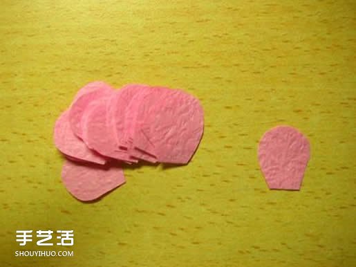 手揉紙玫瑰花的折法 簡易玫瑰花折紙圖解 -  rpnrmr.com