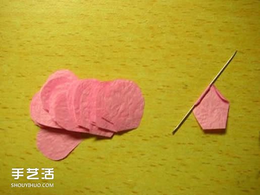 手揉紙玫瑰花的折法 簡易玫瑰花折紙圖解 -  rpnrmr.com