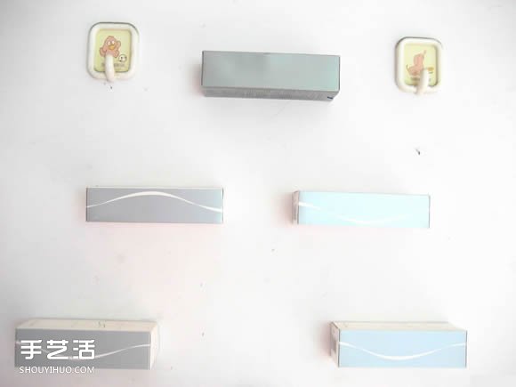 化妝品盒廢物利用DIY制作墻上擱板的方法 -  rpnrmr.com