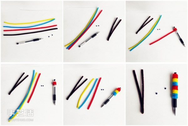 毛毛蟲(chóng)手工制作圖片 幼兒扭扭棒毛毛蟲(chóng)制作方法 -  rpnrmr.com