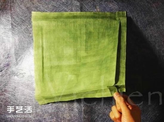 三生玫瑰花的折紙圖解 一張紙折出三朵玫瑰花 -  rpnrmr.com