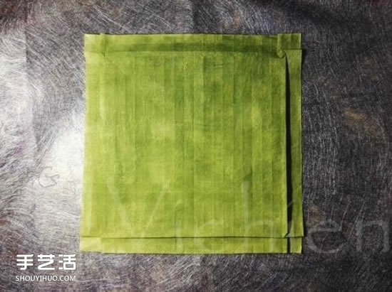 三生玫瑰花的折紙圖解 一張紙折出三朵玫瑰花 -  rpnrmr.com