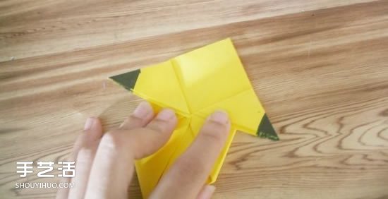 怎么折皮卡丘的方法 手工皮卡丘折紙步驟圖 -  rpnrmr.com