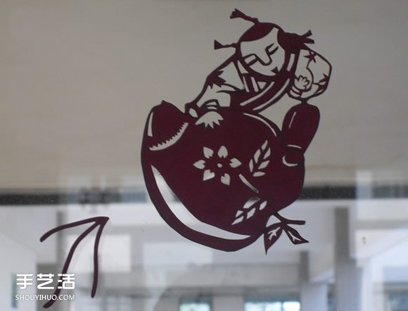 兒童窗花剪紙圖案欣賞 簡單春節(jié)窗花剪紙圖片 -  rpnrmr.com