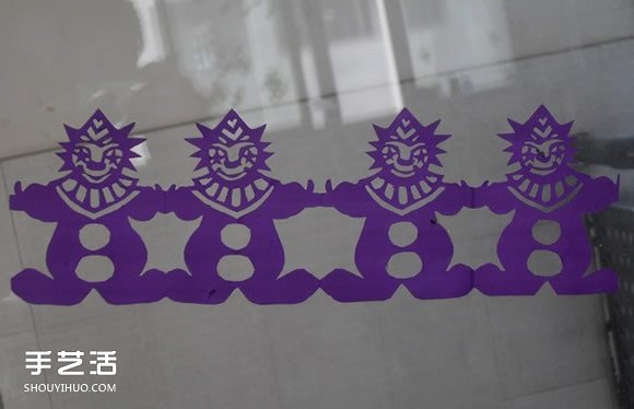 兒童窗花剪紙圖案欣賞 簡單春節(jié)窗花剪紙圖片 -  rpnrmr.com