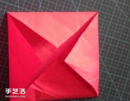 四個(gè)角的北極星折紙 北極星的折法圖解教程 -  rpnrmr.com