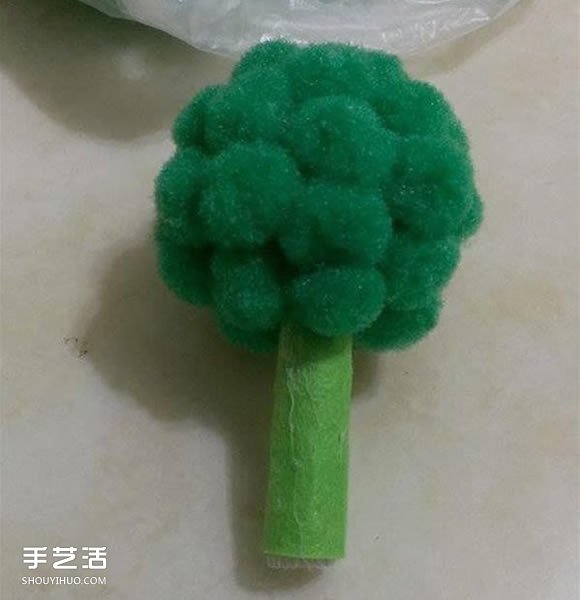 自制婚禮伴手禮的方法 可愛花菜鑰匙圈掛件DIY -  rpnrmr.com
