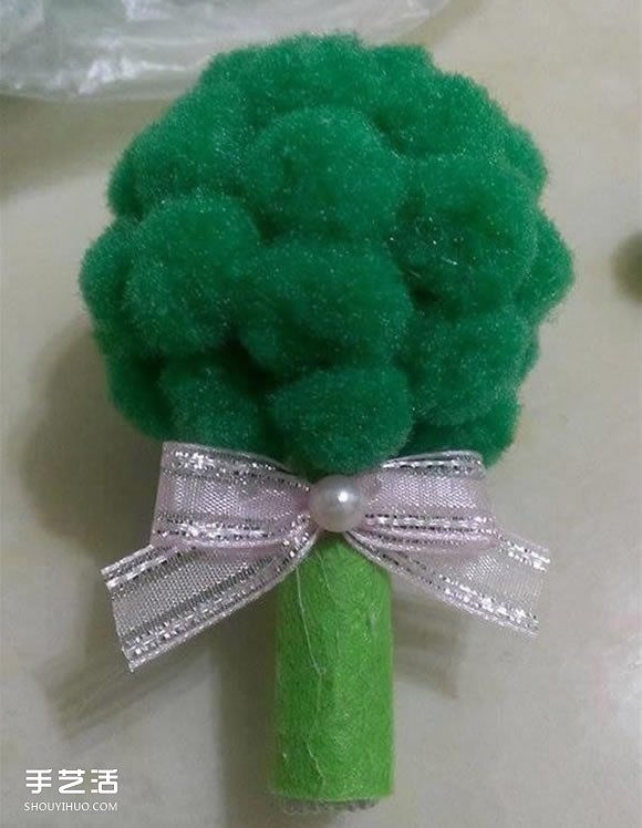 自制婚禮伴手禮的方法 可愛花菜鑰匙圈掛件DIY -  rpnrmr.com