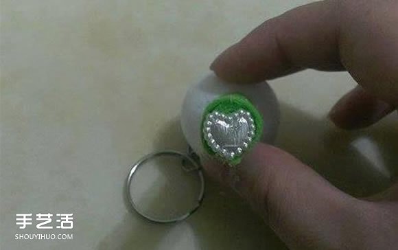 自制婚禮伴手禮的方法 可愛花菜鑰匙圈掛件DIY -  rpnrmr.com