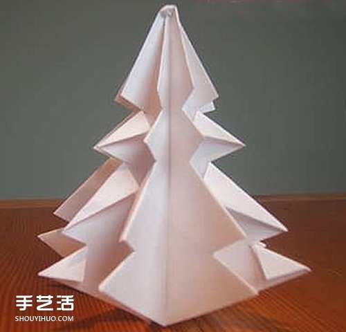 立體圣誕樹怎么折圖解 兒童圣誕樹折紙教程 -  rpnrmr.com