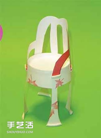 幼兒園紙杯椅子的做法 簡(jiǎn)單自制迷你椅子教程 -  rpnrmr.com