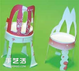 幼兒園紙杯椅子的做法 簡(jiǎn)單自制迷你椅子教程 -  rpnrmr.com
