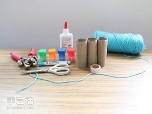 幼兒園望遠(yuǎn)鏡的制作教程 卷紙筒做望遠(yuǎn)鏡玩具 -  rpnrmr.com