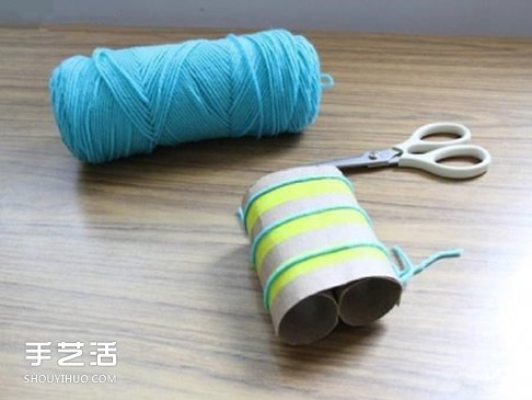幼兒園望遠(yuǎn)鏡的制作教程 卷紙筒做望遠(yuǎn)鏡玩具 -  rpnrmr.com