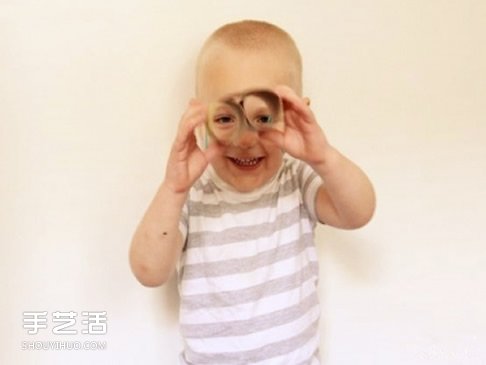 幼兒園望遠(yuǎn)鏡的制作教程 卷紙筒做望遠(yuǎn)鏡玩具 -  rpnrmr.com