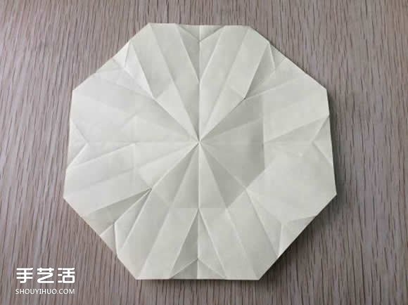 八瓣花的折法圖解教程 折紙八瓣花的過程步驟 -  rpnrmr.com