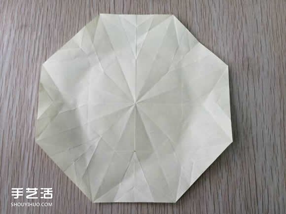 八瓣花的折法圖解教程 折紙八瓣花的過程步驟 -  rpnrmr.com