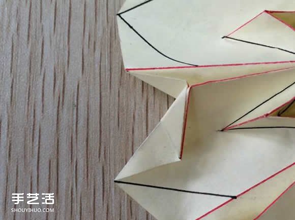 八瓣花的折法圖解教程 折紙八瓣花的過程步驟 -  rpnrmr.com