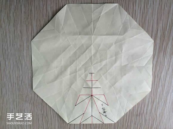 八瓣花的折法圖解教程 折紙八瓣花的過程步驟 -  rpnrmr.com