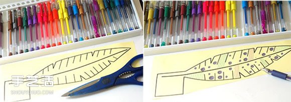 用紙做羽毛筆的方法圖解 幼兒羽毛筆手工制作 -  rpnrmr.com