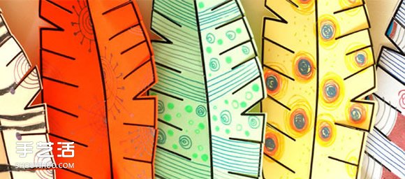用紙做羽毛筆的方法圖解 幼兒羽毛筆手工制作 -  rpnrmr.com