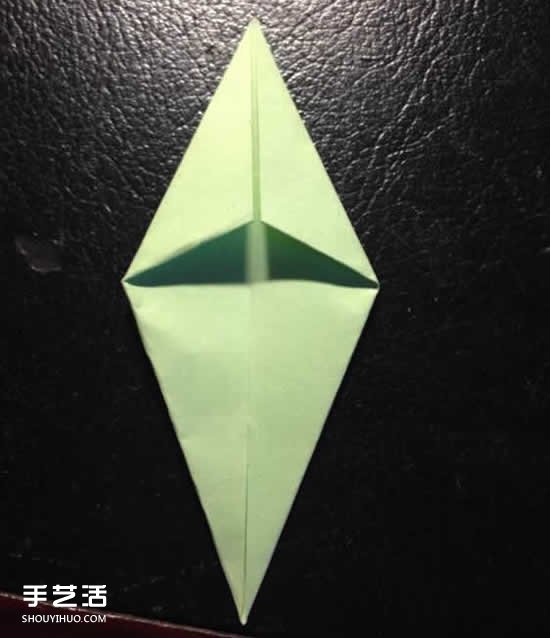 四瓣花的折法圖解步驟 手工折紙四瓣花的方法 -  rpnrmr.com