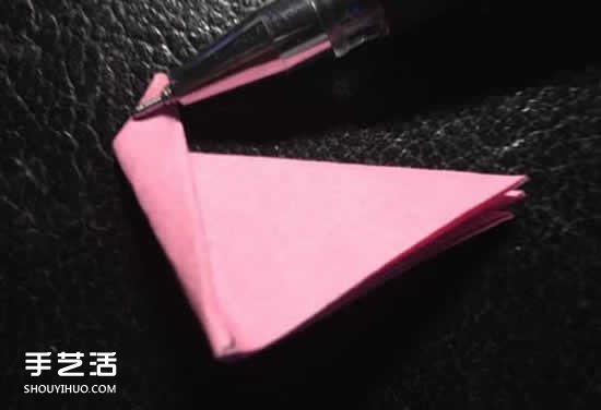 四瓣花的折法圖解步驟 手工折紙四瓣花的方法 -  rpnrmr.com