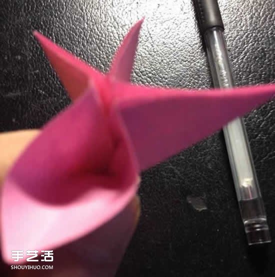 四瓣花的折法圖解步驟 手工折紙四瓣花的方法 -  rpnrmr.com