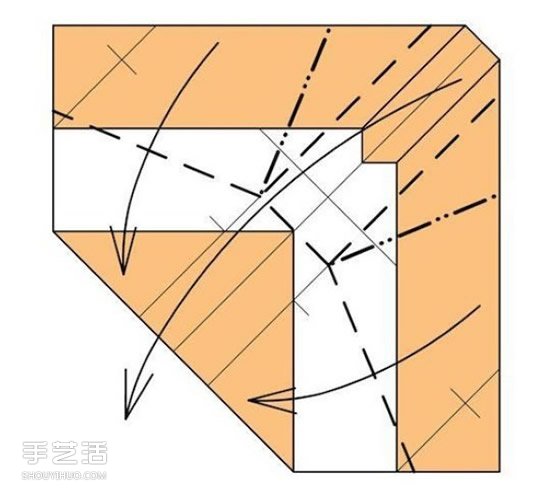 折紙沙發(fā)椅的折法圖解 手工沙發(fā)椅折疊步驟圖 -  rpnrmr.com