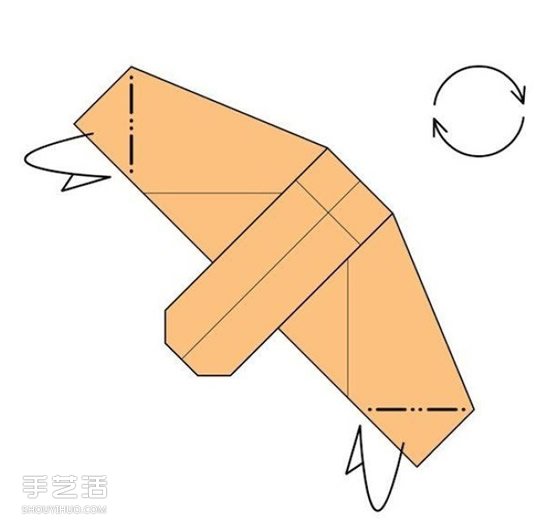 折紙沙發(fā)椅的折法圖解 手工沙發(fā)椅折疊步驟圖 -  rpnrmr.com