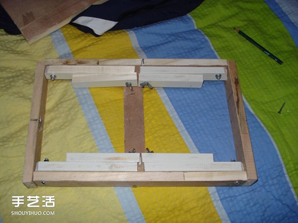 自制床上電腦桌的方法 DIY可折疊床上電腦桌 -  rpnrmr.com