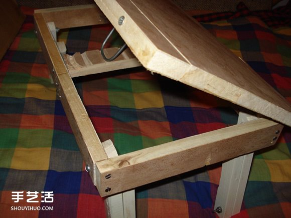 自制床上電腦桌的方法 DIY可折疊床上電腦桌 -  rpnrmr.com