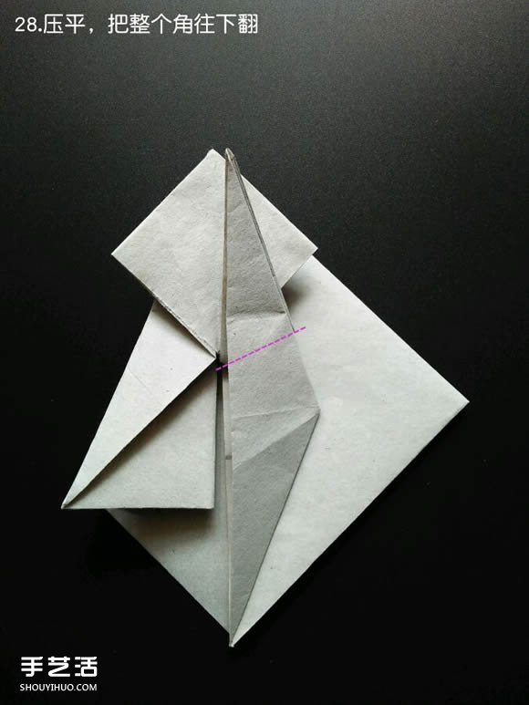 超復(fù)雜折紙鯊魚圖解 立體鯊魚的折法詳細(xì)步驟 -  rpnrmr.com
