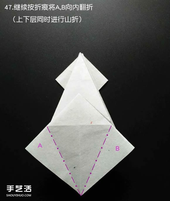 超復(fù)雜折紙鯊魚圖解 立體鯊魚的折法詳細(xì)步驟 -  rpnrmr.com