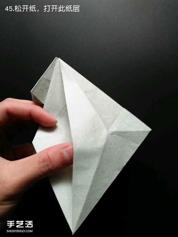 超復(fù)雜折紙鯊魚圖解 立體鯊魚的折法詳細(xì)步驟 -  rpnrmr.com