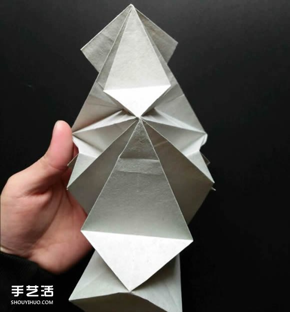 超復(fù)雜折紙鯊魚圖解 立體鯊魚的折法詳細(xì)步驟 -  rpnrmr.com