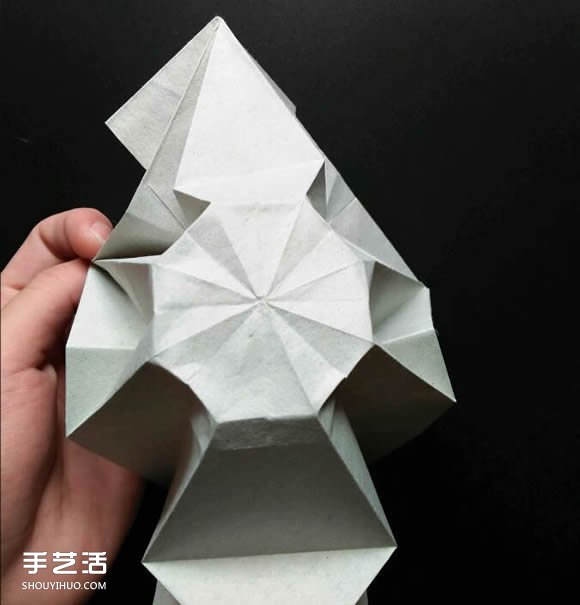 超復(fù)雜折紙鯊魚圖解 立體鯊魚的折法詳細(xì)步驟 -  rpnrmr.com
