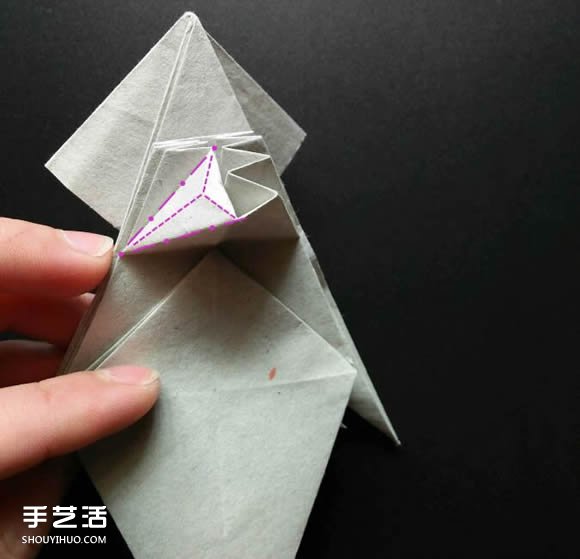 超復(fù)雜折紙鯊魚圖解 立體鯊魚的折法詳細(xì)步驟 -  rpnrmr.com