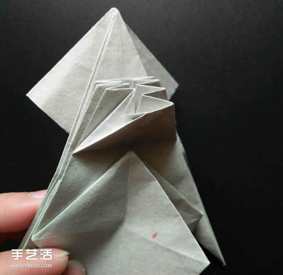 超復(fù)雜折紙鯊魚圖解 立體鯊魚的折法詳細(xì)步驟 -  rpnrmr.com
