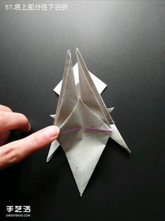 超復(fù)雜折紙鯊魚圖解 立體鯊魚的折法詳細(xì)步驟 -  rpnrmr.com