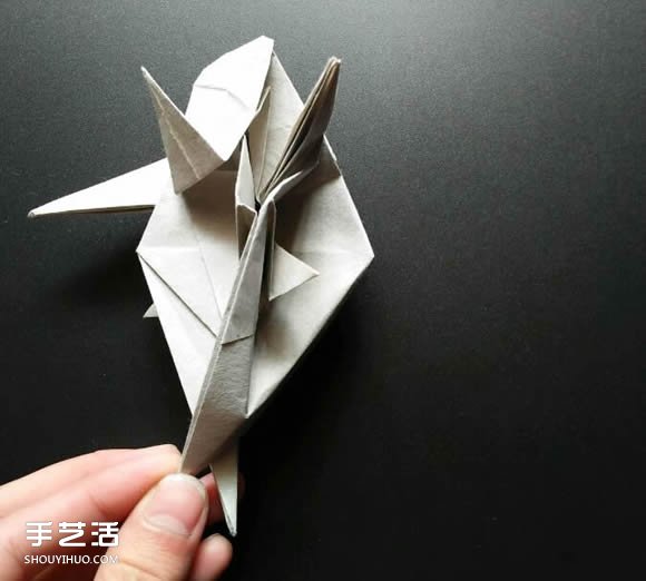 超復(fù)雜折紙鯊魚圖解 立體鯊魚的折法詳細(xì)步驟 -  rpnrmr.com