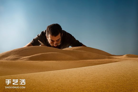 1：43的汽車世界！微型攝影師打造奧迪沙漠廣告 -  rpnrmr.com