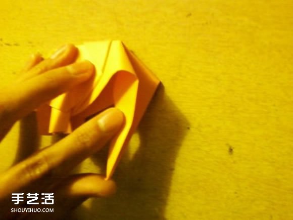怎么用紙折大象的方法 平面大象的折紙圖解 -  rpnrmr.com