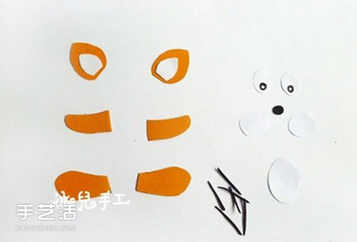 幼兒園老虎手工制作教程 卷紙筒老虎怎么做圖解 -  rpnrmr.com
