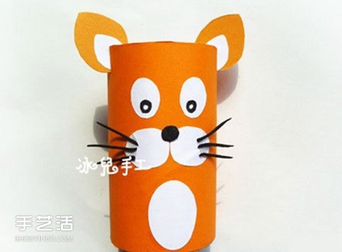 幼兒園老虎手工制作教程 卷紙筒老虎怎么做圖解 -  rpnrmr.com