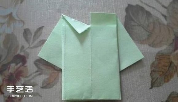 簡(jiǎn)單襯衫的疊法圖解 兒童手工折紙襯衫步驟 -  rpnrmr.com