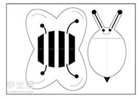 幼兒園手工制作蜜蜂 小蜜蜂手工制作圖片 -  rpnrmr.com
